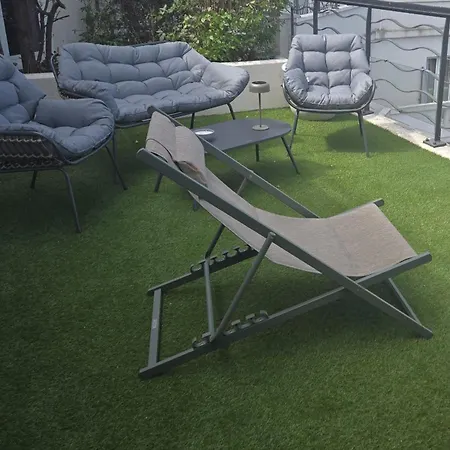 Penthouse Vue Tour Eiffel 2 Parkings Free - 2 Terrasses - Entierement Climatise Porte De Versailles 4 - 6 Pers Apartamento Issy-les-Moulineaux